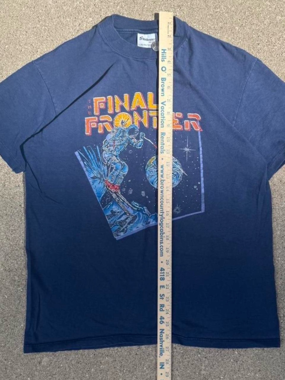 Vintage Final Frontier Graphic Shirt - Picture 2 of 4